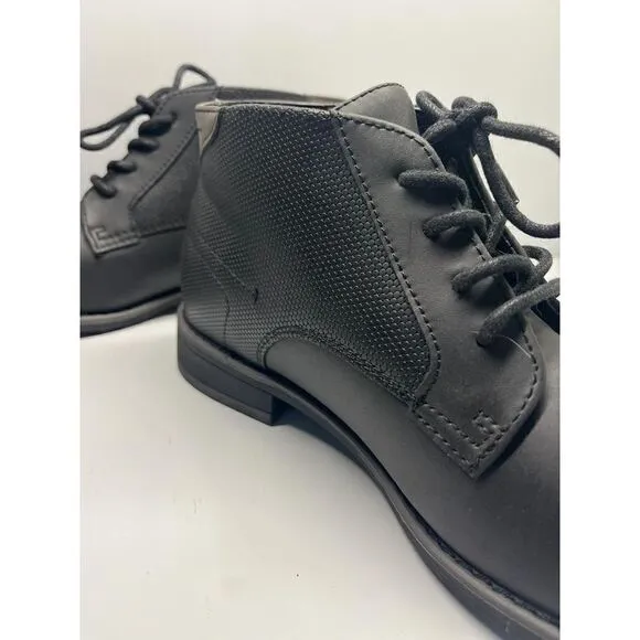 Call It Spring Black Chukka Desert Boots 8M ankle shoes dress Men’s (G6)