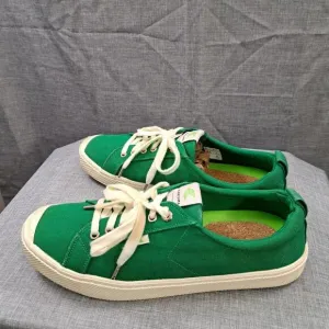 Cariuma OCA Low Green Canvas Sustainable Sneakers Men Size 12.5