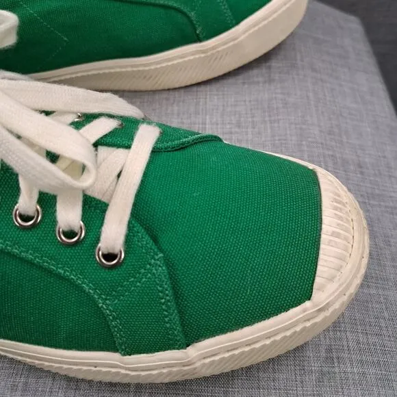 Cariuma OCA Low Green Canvas Sustainable Sneakers Men Size 12.5