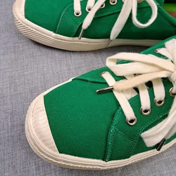 Cariuma OCA Low Green Canvas Sustainable Sneakers Men Size 12.5