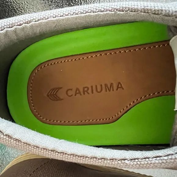 Cariuma OCA Low-Top Canvas Sneakers In Mystic Grey Size 8