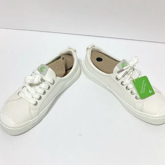 Cariuma Oka Off White Canvas Sneaker Shoe Women’s 6.5 Men’s 5 New