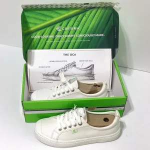 Cariuma Oka Off White Canvas Sneaker Shoe Women’s 6.5 Men’s 5 New