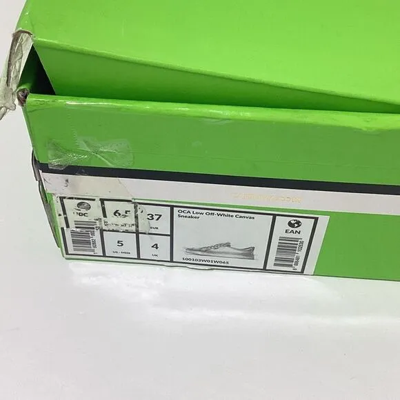 Cariuma Oka Off White Canvas Sneaker Shoe Women’s 6.5 Men’s 5 New