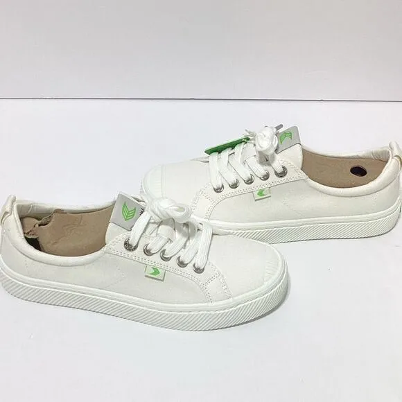 Cariuma Oka Off White Canvas Sneaker Shoe Women’s 6.5 Men’s 5 New
