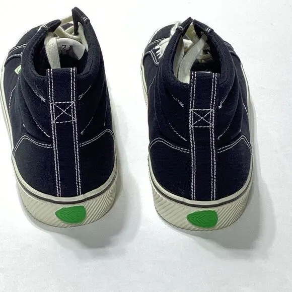 Cariuma High Top Black Canvas Sneakers OCA 11 Women's 9.5 Men's New With Box