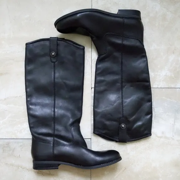 Carlos Santana Fawn Leather Cowboy Riding Boot 8.5