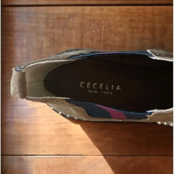Cecelia New York Gemma Suede Boots in Brown