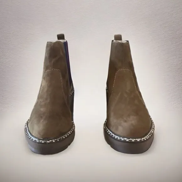 Cecelia New York Gemma Suede Boots in Brown