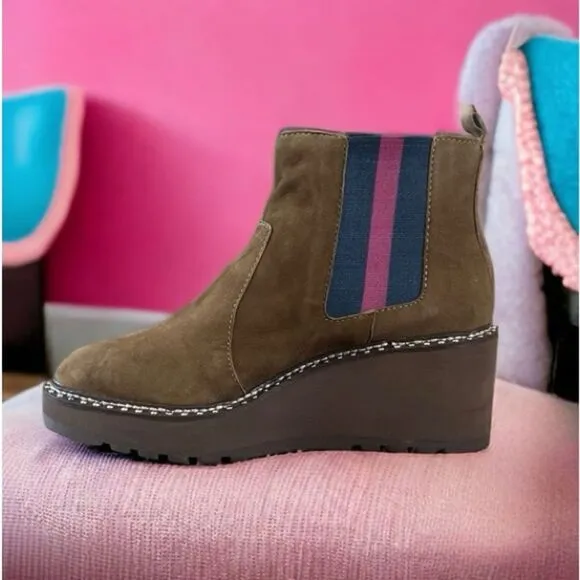Cecelia New York Gemma Suede Boots in Brown