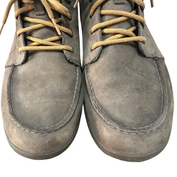 Chaco Brio Boots Men's 11.5 Brown Oiled Nubuck Lace Up Casual Preppy