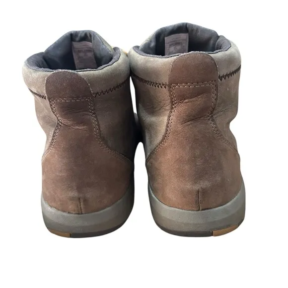 Chaco Brio Boots Men's 11.5 Brown Oiled Nubuck Lace Up Casual Preppy
