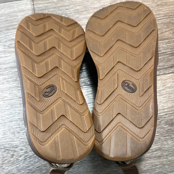 Chaco Brown Leather Strappy Sandals men’s size 10 (b115)