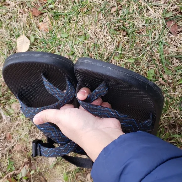 Chaco Men's Z/2 Classic Strappy Sandals Picado Blue Size 10 Outdoor Camping