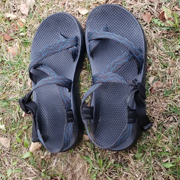 Chaco Men's Z/2 Classic Strappy Sandals Picado Blue Size 10 Outdoor Camping