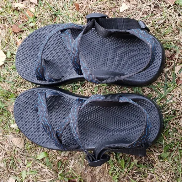 Chaco Men's Z/2 Classic Strappy Sandals Picado Blue Size 10 Outdoor Camping
