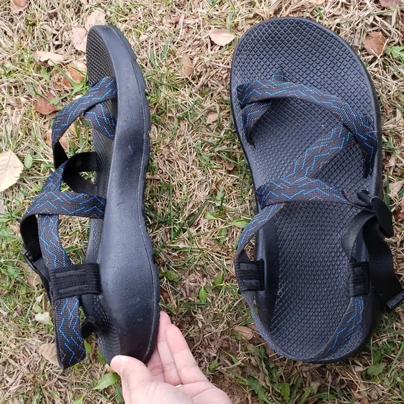 Chaco Men's Z/2 Classic Strappy Sandals Picado Blue Size 10 Outdoor Camping