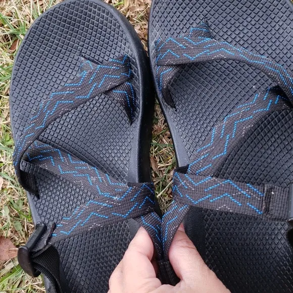Chaco Men's Z/2 Classic Strappy Sandals Picado Blue Size 10 Outdoor Camping