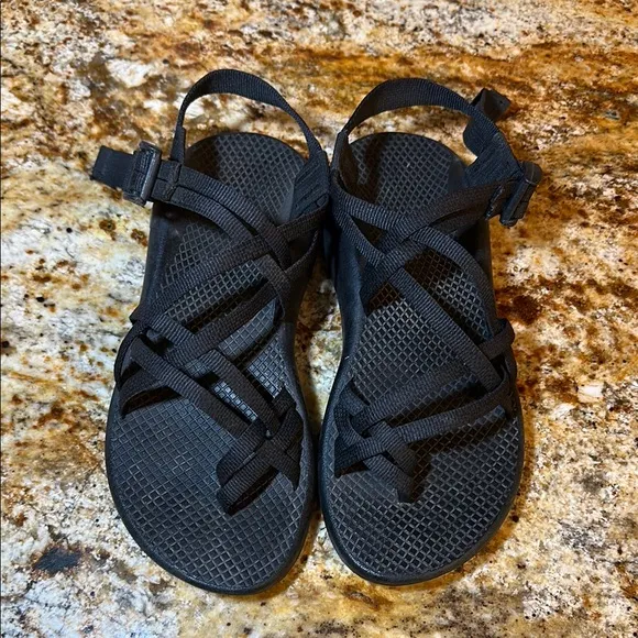Chaco Women's Black Strappy Sandals