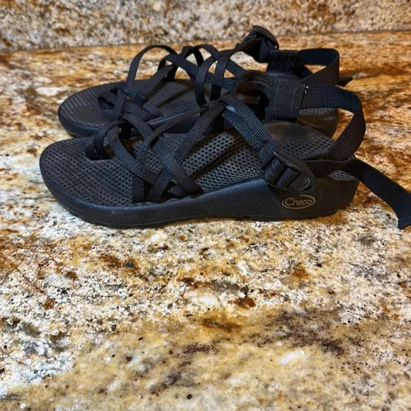 Chaco Women's Black Strappy Sandals