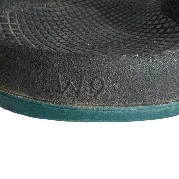 Chaco Women’s ZX/2 Cloud Dual Strap Cushioned Sandal Size 9 Teal Outdoors