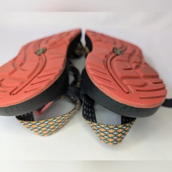 Chaco Women's ZX/2 Crest Citrus Sandals, size 9
