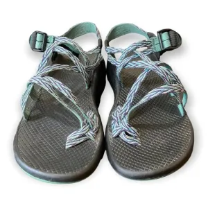 CHACO Z Eddy X2 Sandals Blue Purple Size 8W Hiking