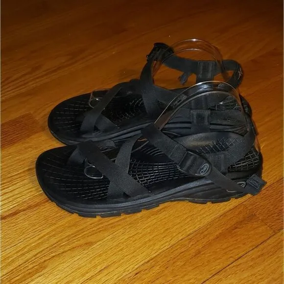 Chaco Black Strappy Sandals