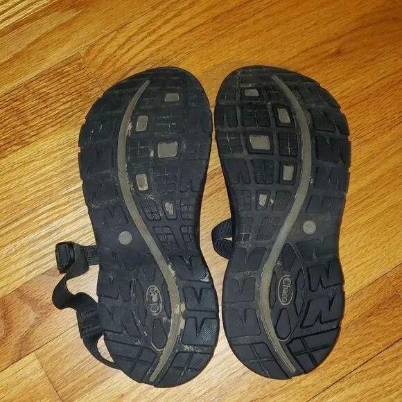 Chaco Black Strappy Sandals