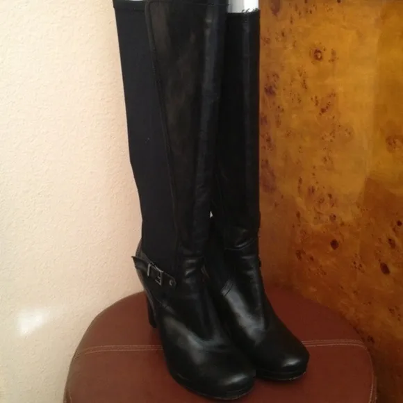 Charles David leather boots