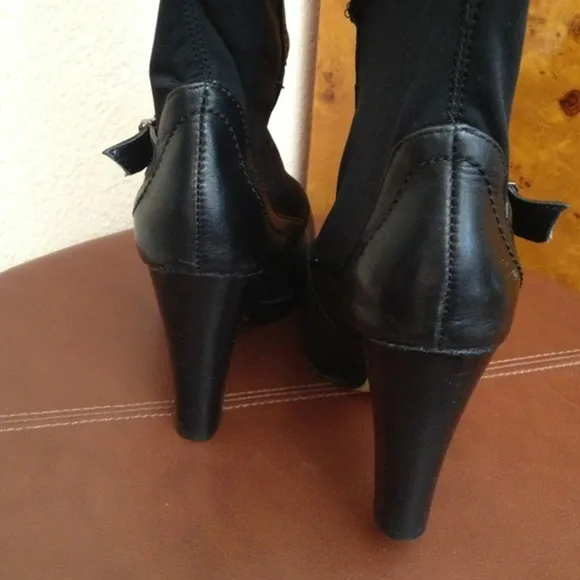 Charles David leather boots