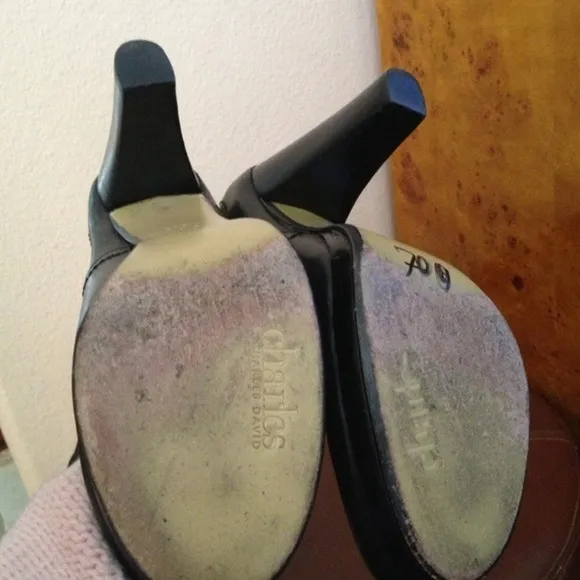 Charles David leather boots