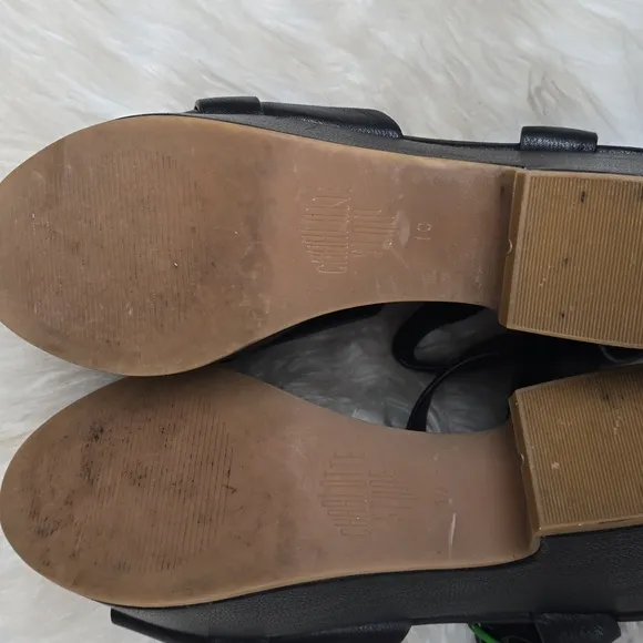 Charlotte Stone platform sandals black 10