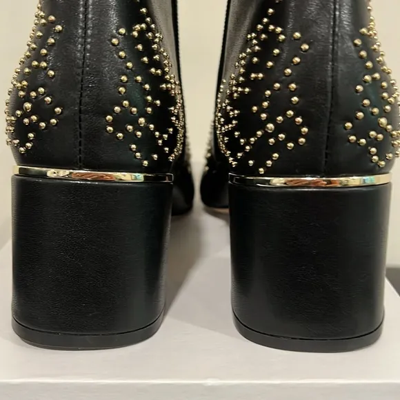Chico’s Adele Embellished Booties Size 8