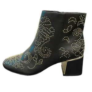 Chico’s Adele Embellished Booties Size 8