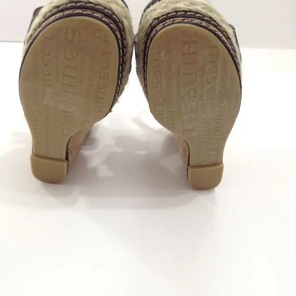 Chinese Laundry Strappy Wedge Sandals NWOT Size 7