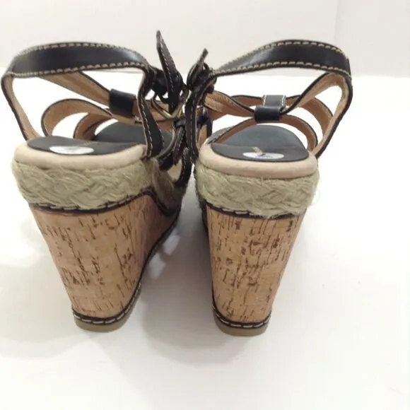 Chinese Laundry Strappy Wedge Sandals NWOT Size 7