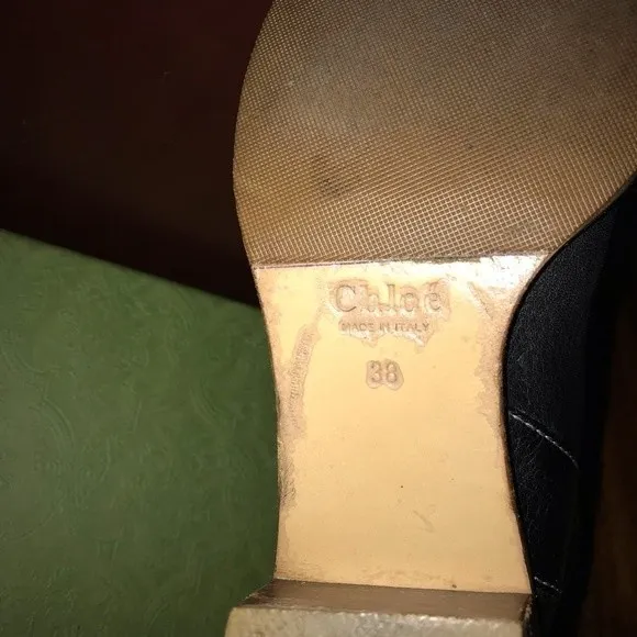 Chloe C Buckle Riding Boots