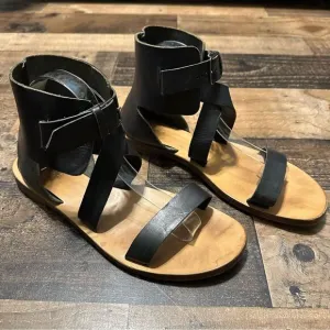 Chloe Strappy Leather Sandals