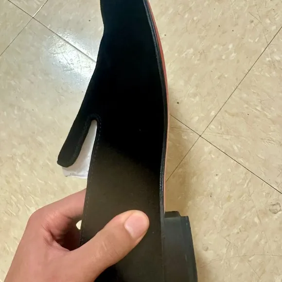 Christian Louboutin Dandelion Loafers Black Suede