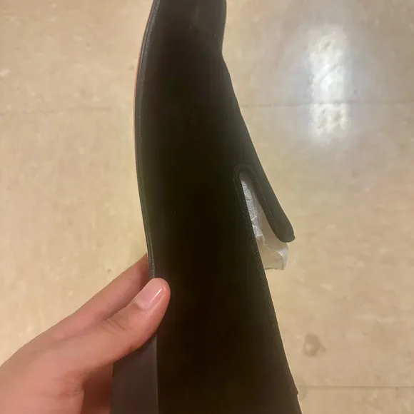 Christian Louboutin Dandelion Loafers Black Suede