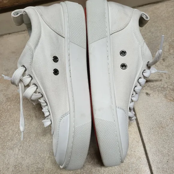 CHRISTIAN LOUBOUTIN Simplerui Canvas Sneakers Size 37.5