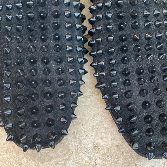 Christian Louboutin Slip-on Spike Loafers