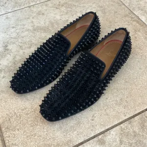 Christian Louboutin Slip-on Spike Loafers