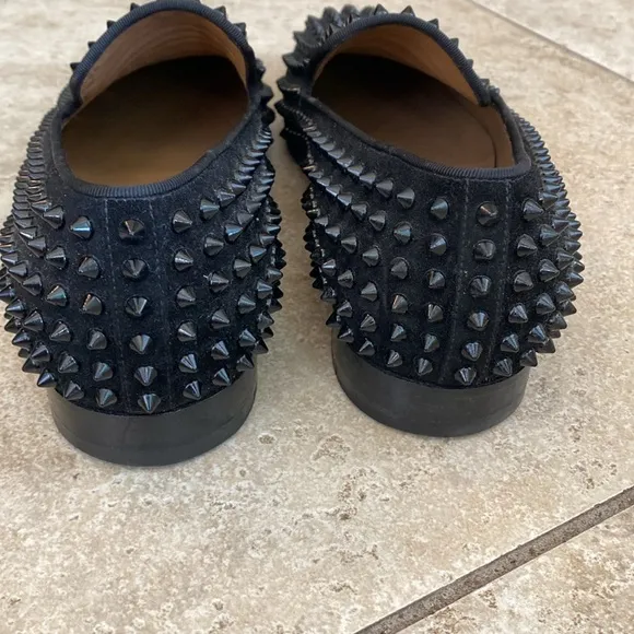 Christian Louboutin Slip-on Spike Loafers