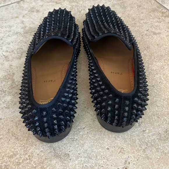 Christian Louboutin Slip-on Spike Loafers