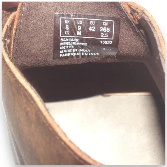 Chukka Desert Boot Beeswax Mens Size 9