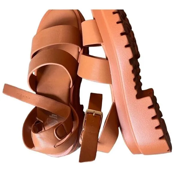Chunky Strappy Sandals Sz 6.5