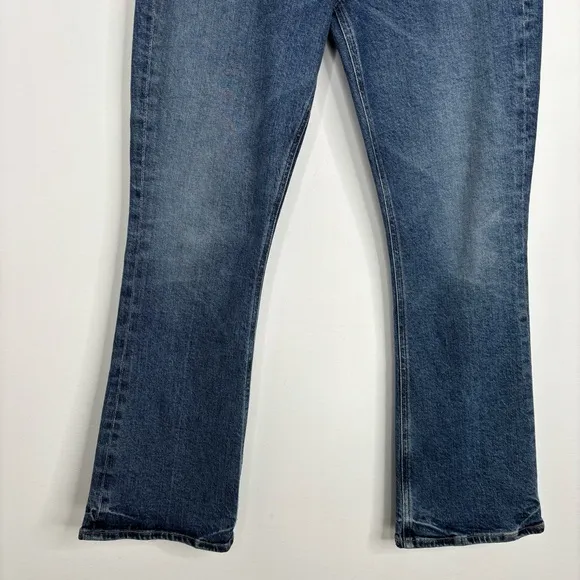 Citizens of Humanity Demy Cropped High-rise Flared Jeans In Moments Size 28