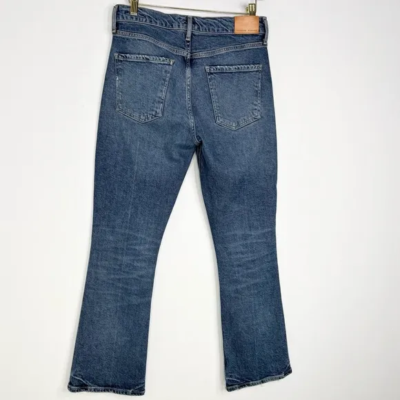 Citizens of Humanity Demy Cropped High-rise Flared Jeans In Moments Size 28